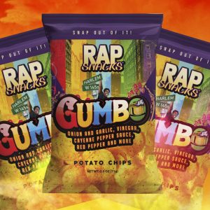 Rap Snacks - Gumbo Brands Flavor (12 Bags)